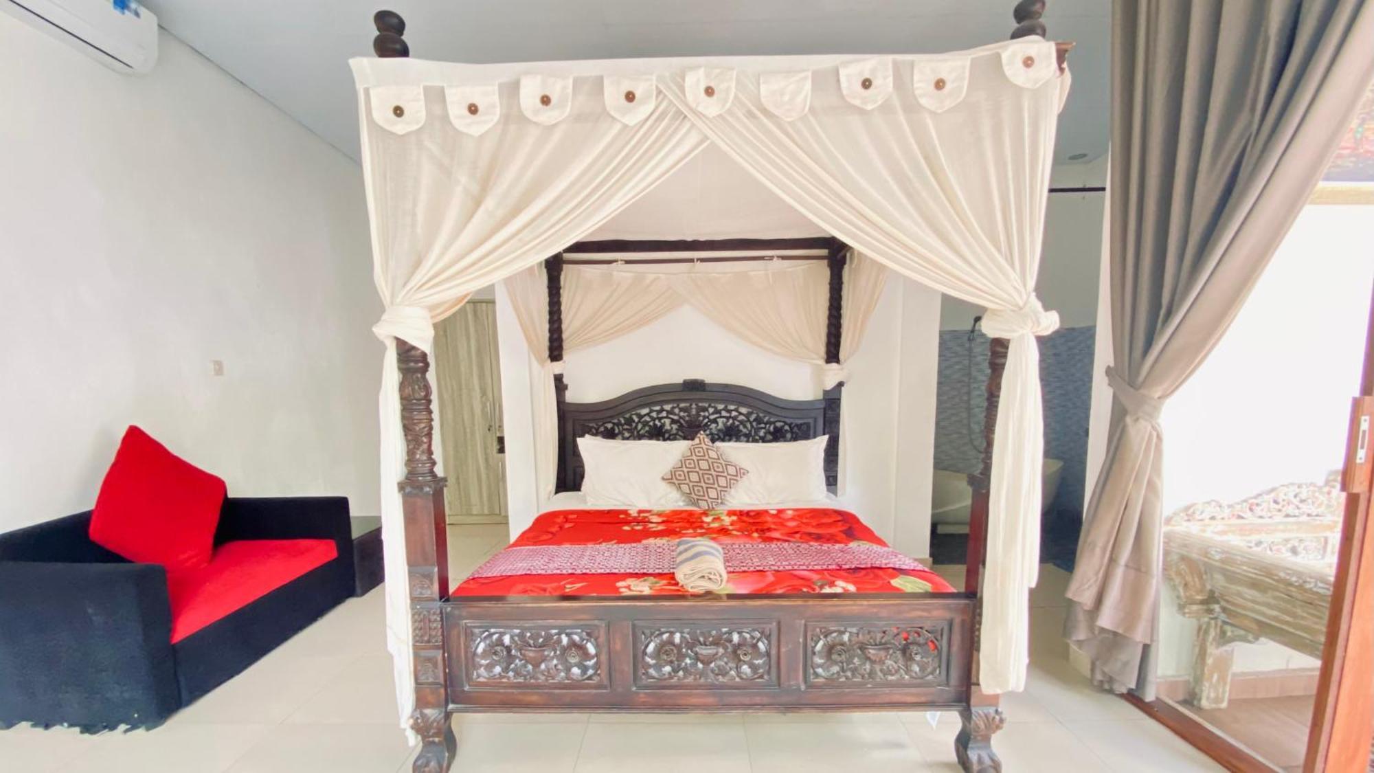 Dong Loka Guesthouse Bali Carangsari Exteriör bild